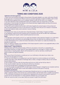 Term's & Conditions Document